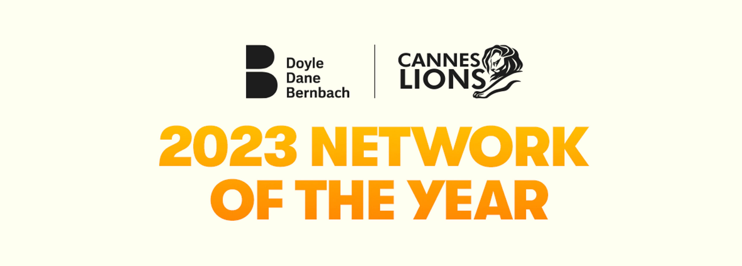 CANNES 2023 NETWORK OF THE YEAR